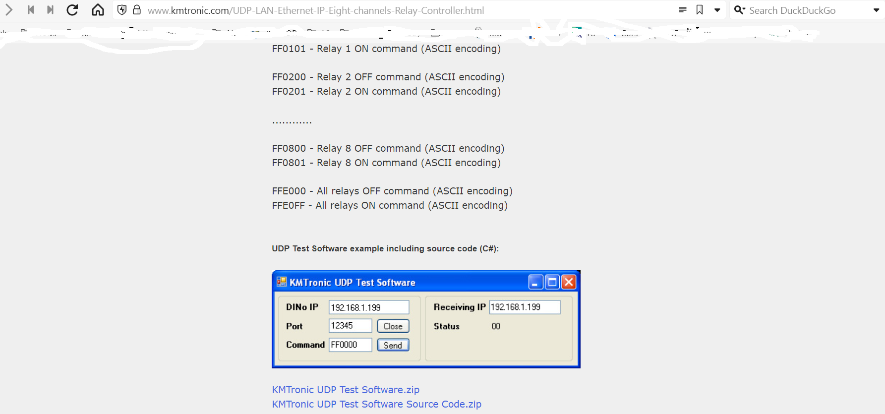 Kamtronic UDP tester.png